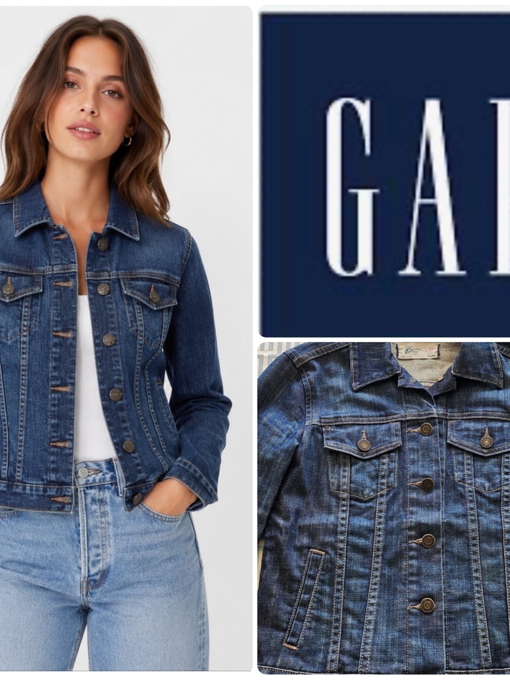 GAP | Women's Classic Indigo Denim Jacket - Blue